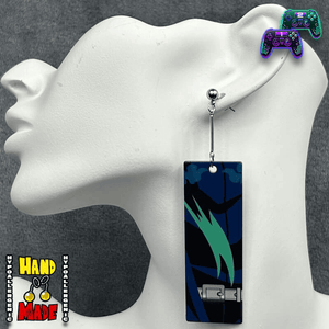 Primal Fang Hanafuda Anime Earrings