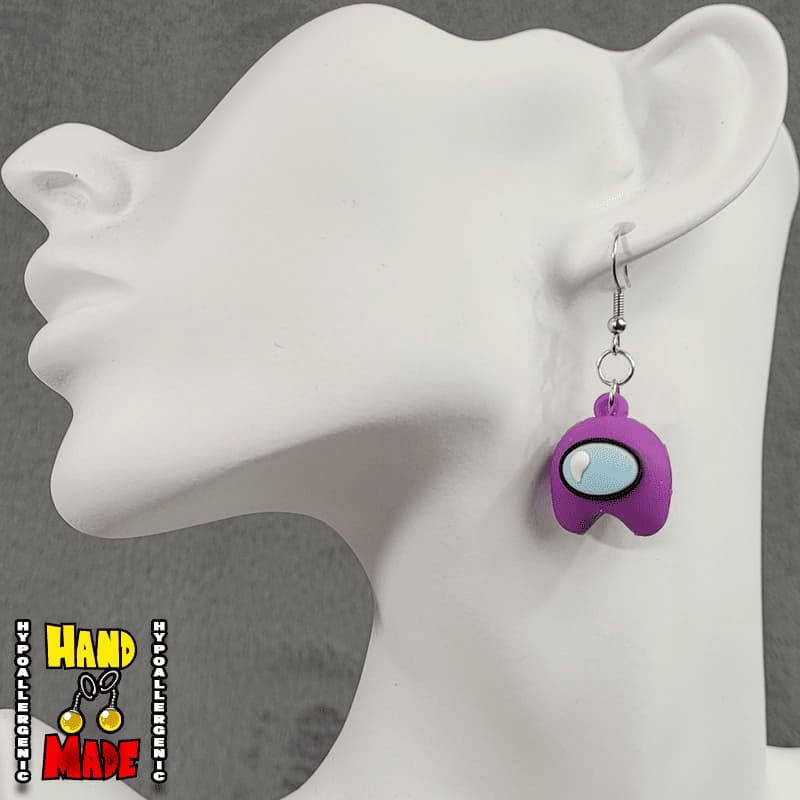 Hidden Imposter Gaming Earrings