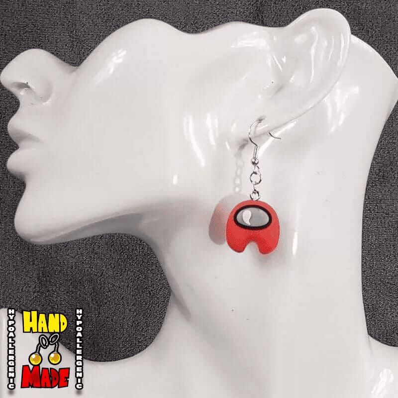 Hidden Imposter Gaming Earrings