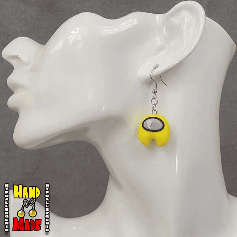Hidden Imposter Gaming Earrings