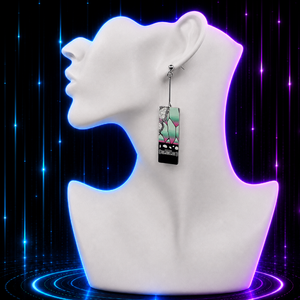Butterfly Grace Hanafuda Anime Earrings