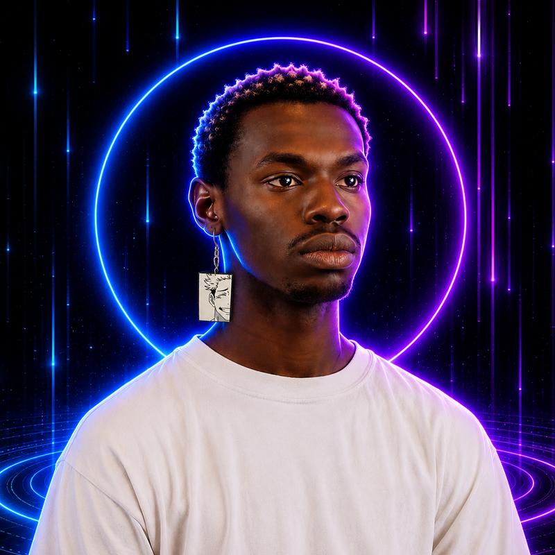 Cursed Vessel Anime Earrings