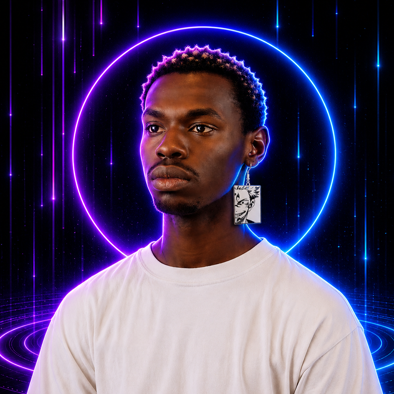 Cursed Vessel Anime Earrings