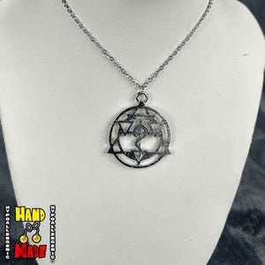 Alchemy Sigil Drop Anime Necklace