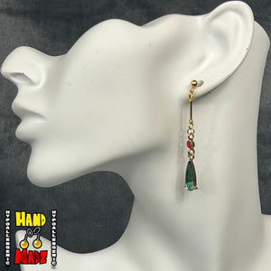 Dangling Teardrop Earrings