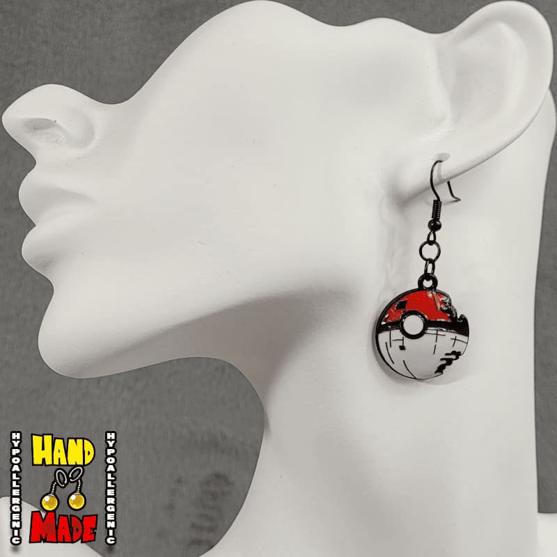 Planet Destroyer Ball Earrings