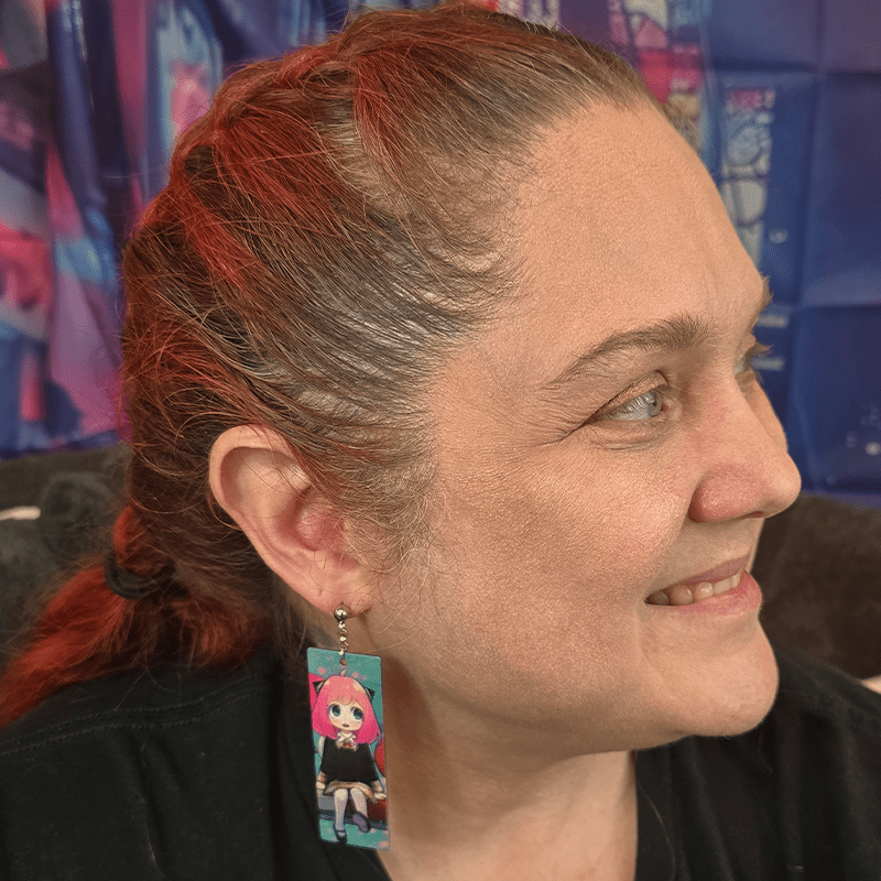 Telepath Bloom Anime Earrings