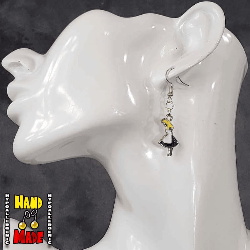Tiny Alice in Wonderland Movie Earrings