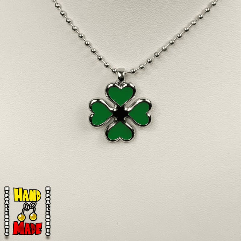 Four Leaf Clover Anime Necklace