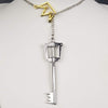 Large Key Blade and Crown Necklace