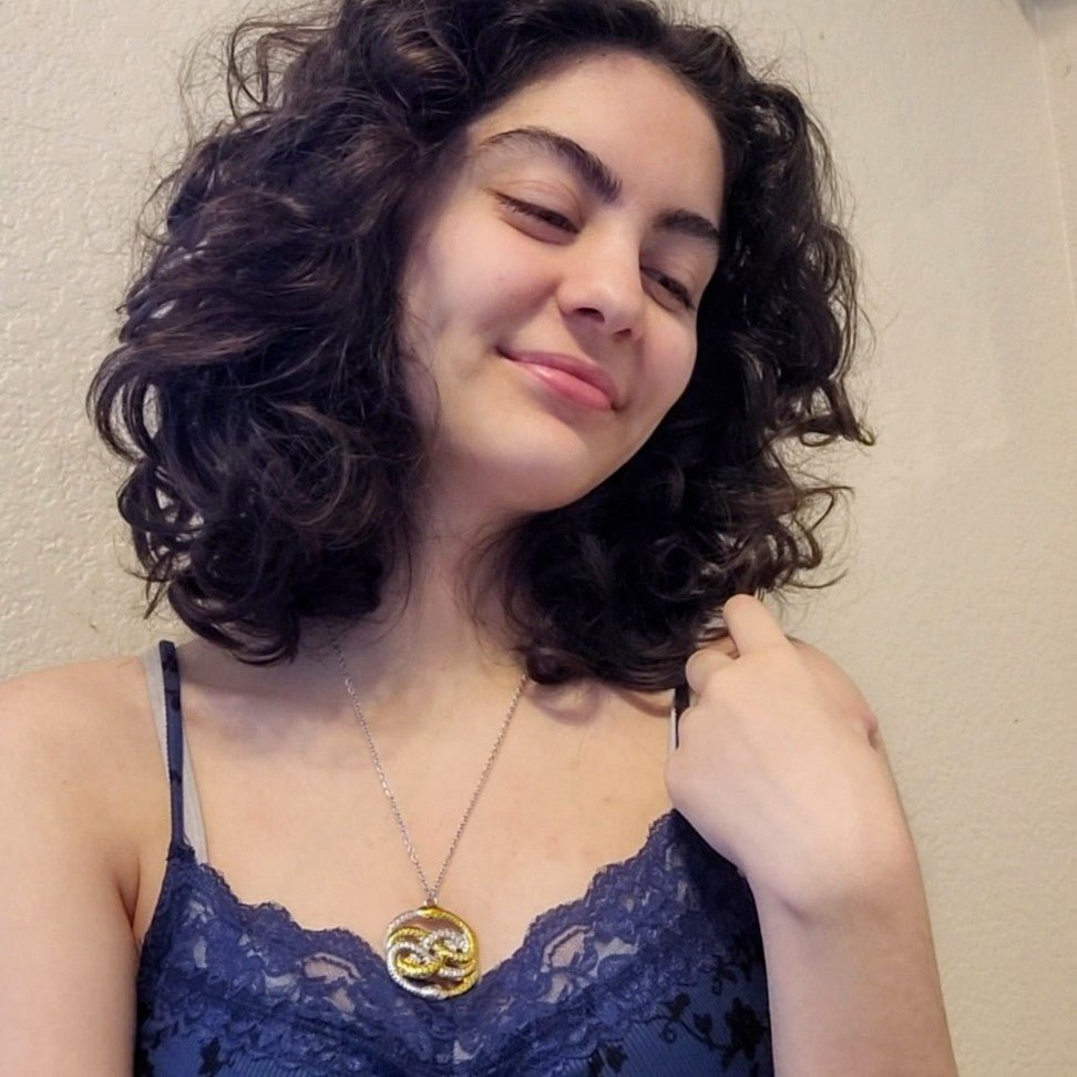 Double Ouroboros Movie Necklace