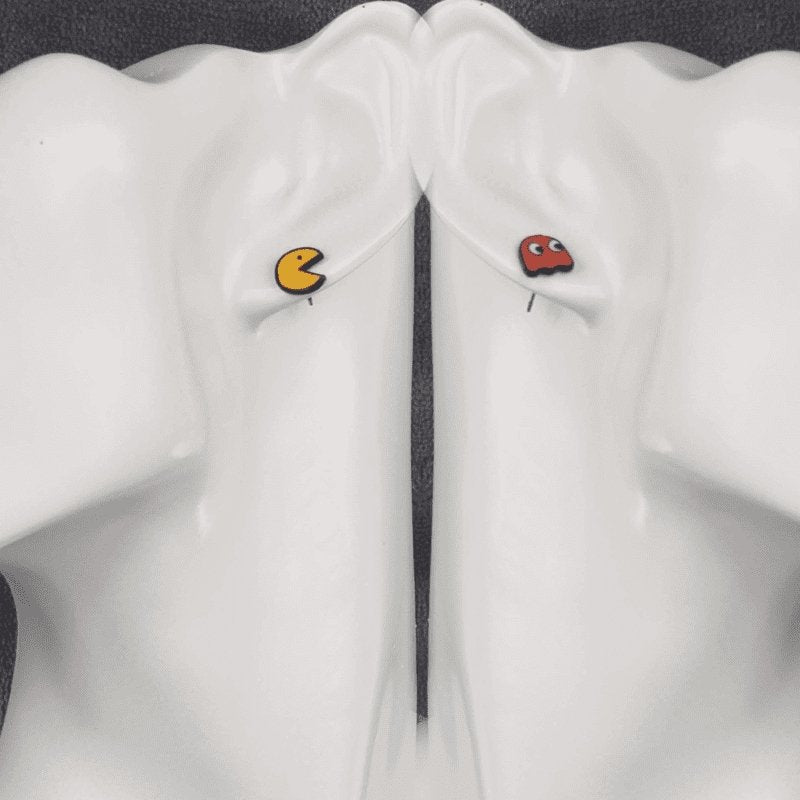 Pac Man Earrings