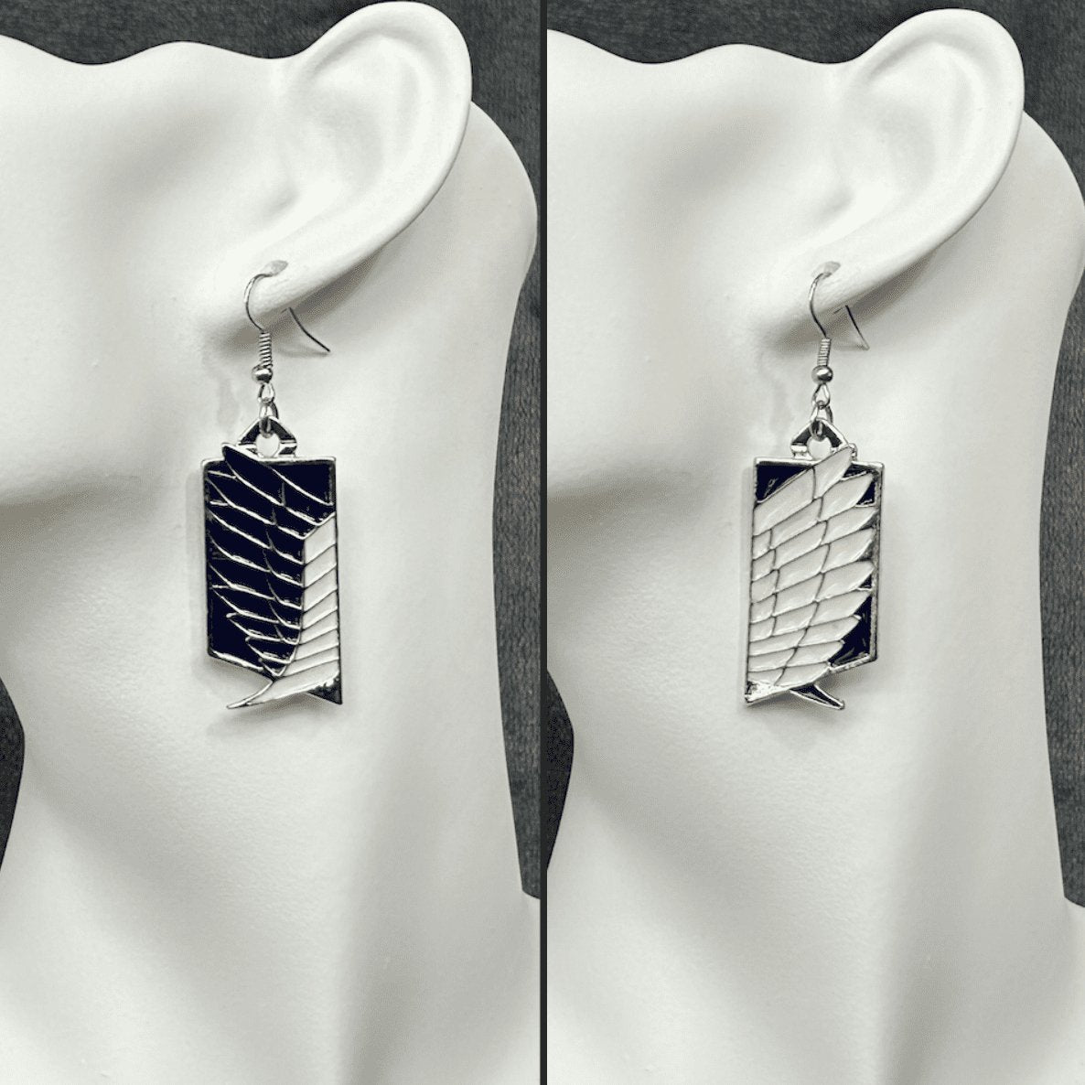 Wings of Freedom Divided Earrings