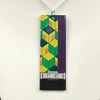 Acrylic Giyu Hanafuda Necklace