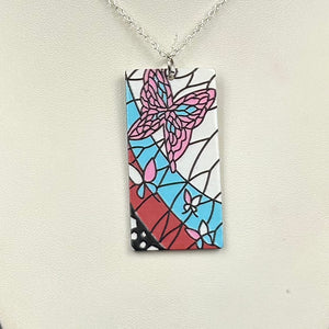 Acrylic Kanae Hanafuda Necklace