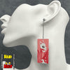 Acrylic Sabito Hanafuda Earrings