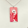 Acrylic Sabito Hanafuda Necklace