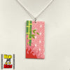 Acrylic Nezuko Hanafuda Necklace