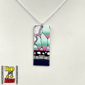 Acrylic Shinobu Hanafuda Necklace