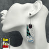 Acrylic Tanjiro Hanafuda Earrings