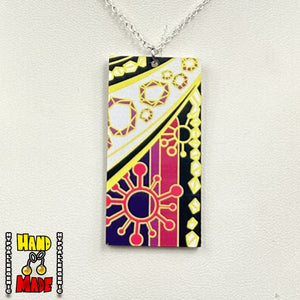 Acrylic Tengen Hanafuda Necklace