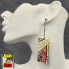 Acrylic Tengen Hanafuda Earrings