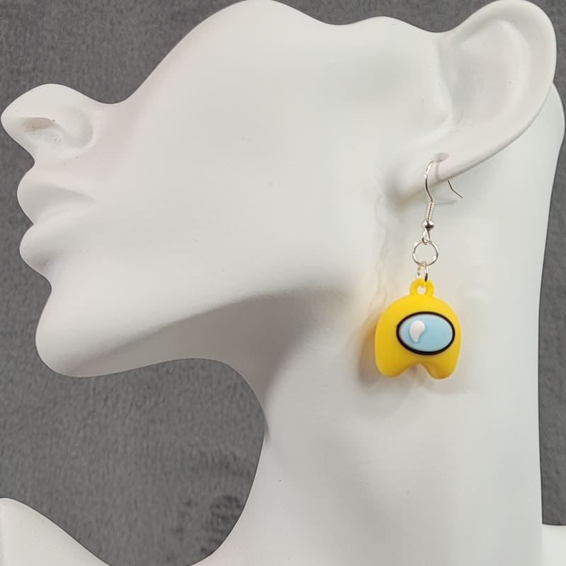 Gold Among Us Gaming Earrings