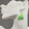 Load image into Gallery viewer, Light Green Among Us Gaming Earrings