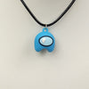 Light Blue Among Us Gaming Necklace