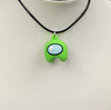 Light Green Among Us Gaming Necklace