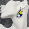 Totoro with Yellow Sack Earrings