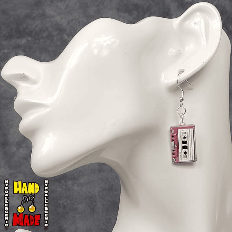 Cassette Tape Earrings