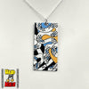 Coiled Resolve Hanafuda Anime Necklace