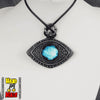 Cosmic Eye Watcher Badge Necklace