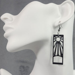 Cutout Tanjiro Anime Earrings