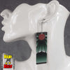 Dark Hanafuda Earrings