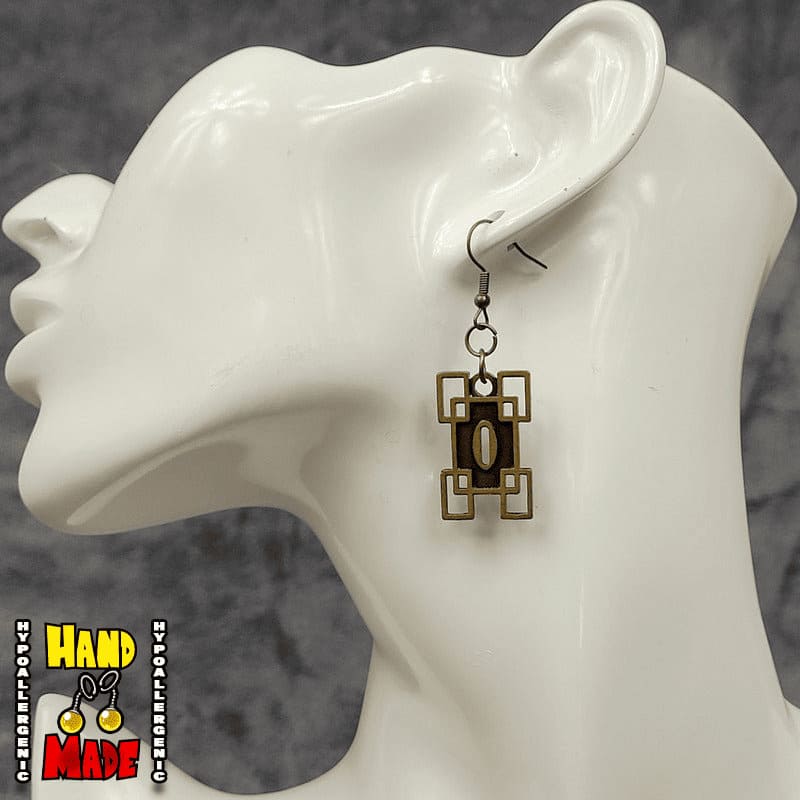 Demon Slayer Sword Guard Earrings