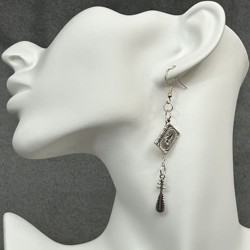 Dungeon Master Guide Book Earrings