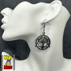 Full Metal Alchemist Dropped Earrings