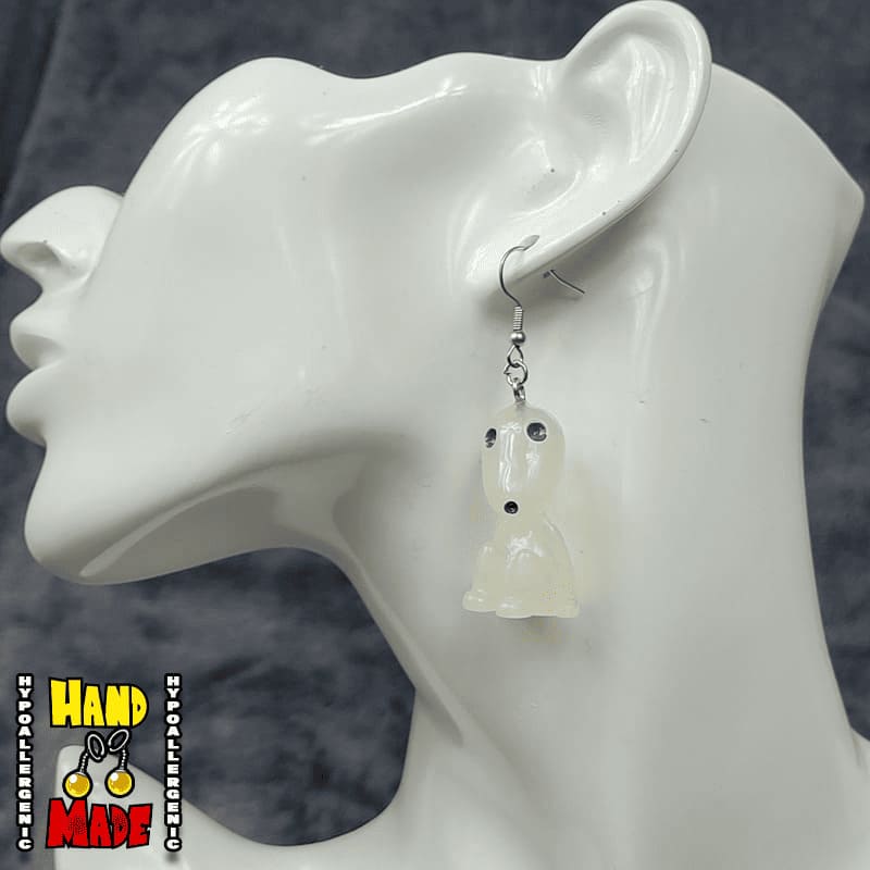 Glow in the Dark Tree Spirit Earrings