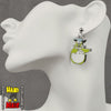 Green Totoro Earrings