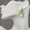 Green Totoro Anime Earrings