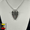 Gut's Wolf Helmet Necklace