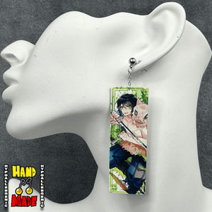 Inosuke Character Hanafuda Earrings