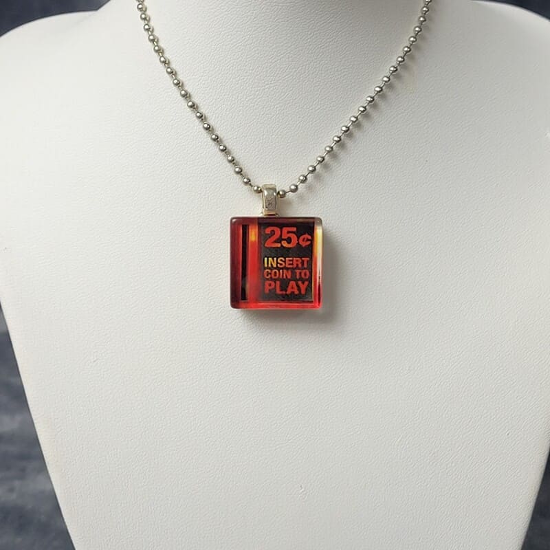 Insert Coin To Play Necklace