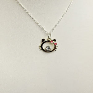 Jeweled Hello Kitty Necklace