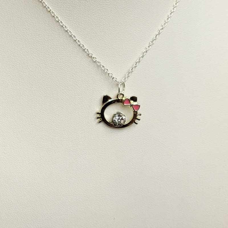 Jeweled Hello Kitty Necklace