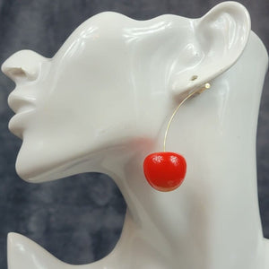 Kakiyon Earrings- Bright Red