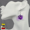 Large D20 Dice Earrings