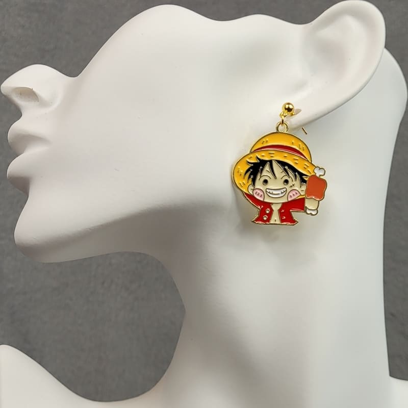 Luffy Charm Earrings